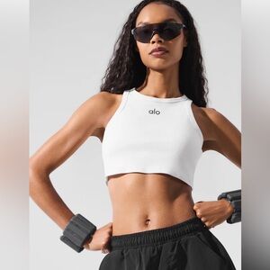 ALO Yoga Aspire Tank Top in White